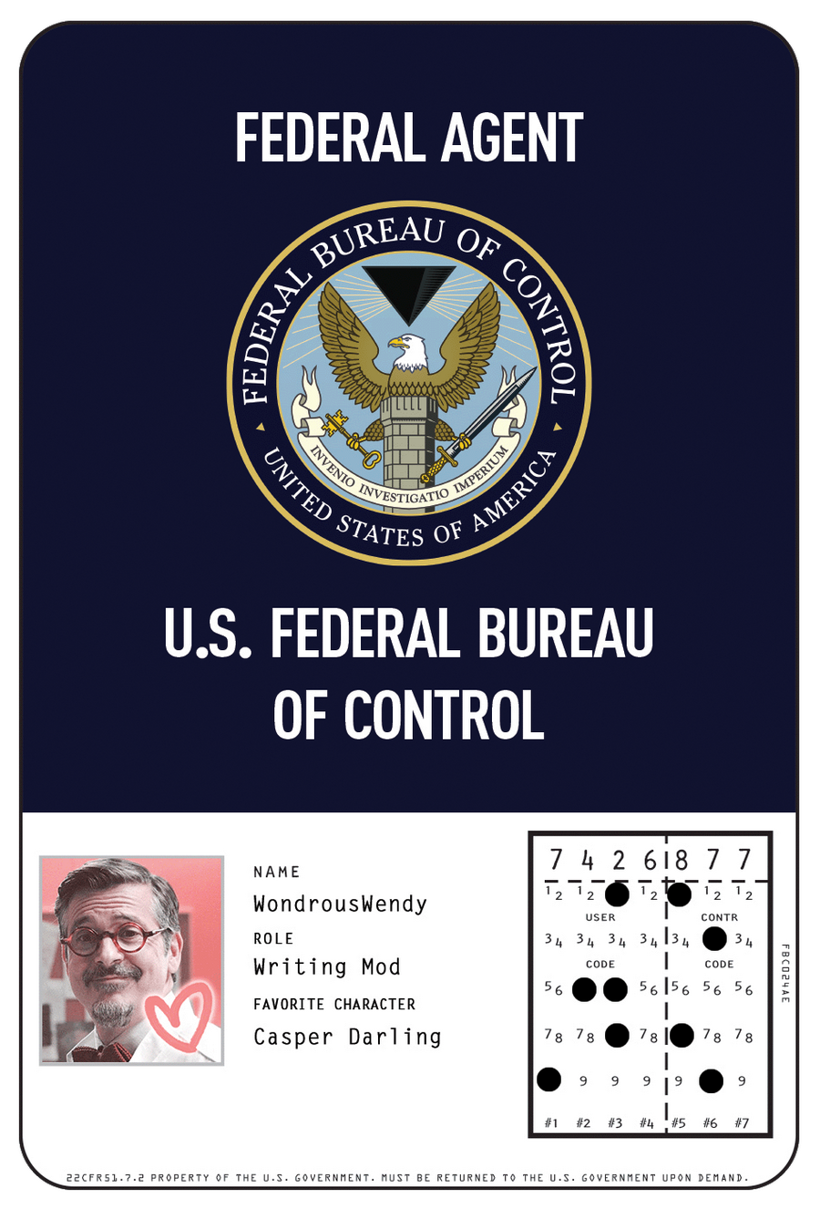 FBC Badge for Admin WondrousWendy.