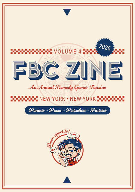 Image of the cover of the FBC Zine Volume 4 released in 2026.